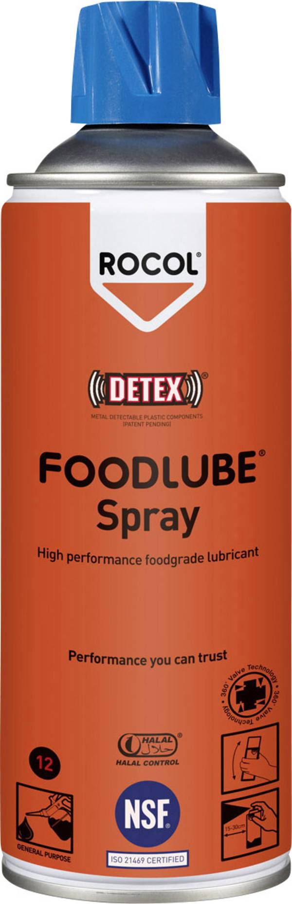 Rocol FOODLUBE SPRAY FOODLUBE SPRAY Mehrzweckschmierstoffspray  300 ml