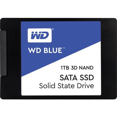 WD Blue™ 1 TB Interne SATA SSD 6.35 cm (2.5 Zoll) SATA 6 Gb/s Bulk WDS100T2B0A