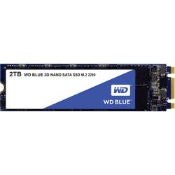 Interný SSD disk SATA M.2 2280 WD Blue™ WDS200T2B0B, 2 TB, Retail, M.2 SATA 6 Gb / s
