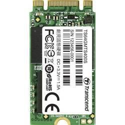 Image of Transcend 400S 64 GB Interne M.2 SATA SSD 2242 M.2 SATA 6 Gb/s Retail TS64GMTS400S