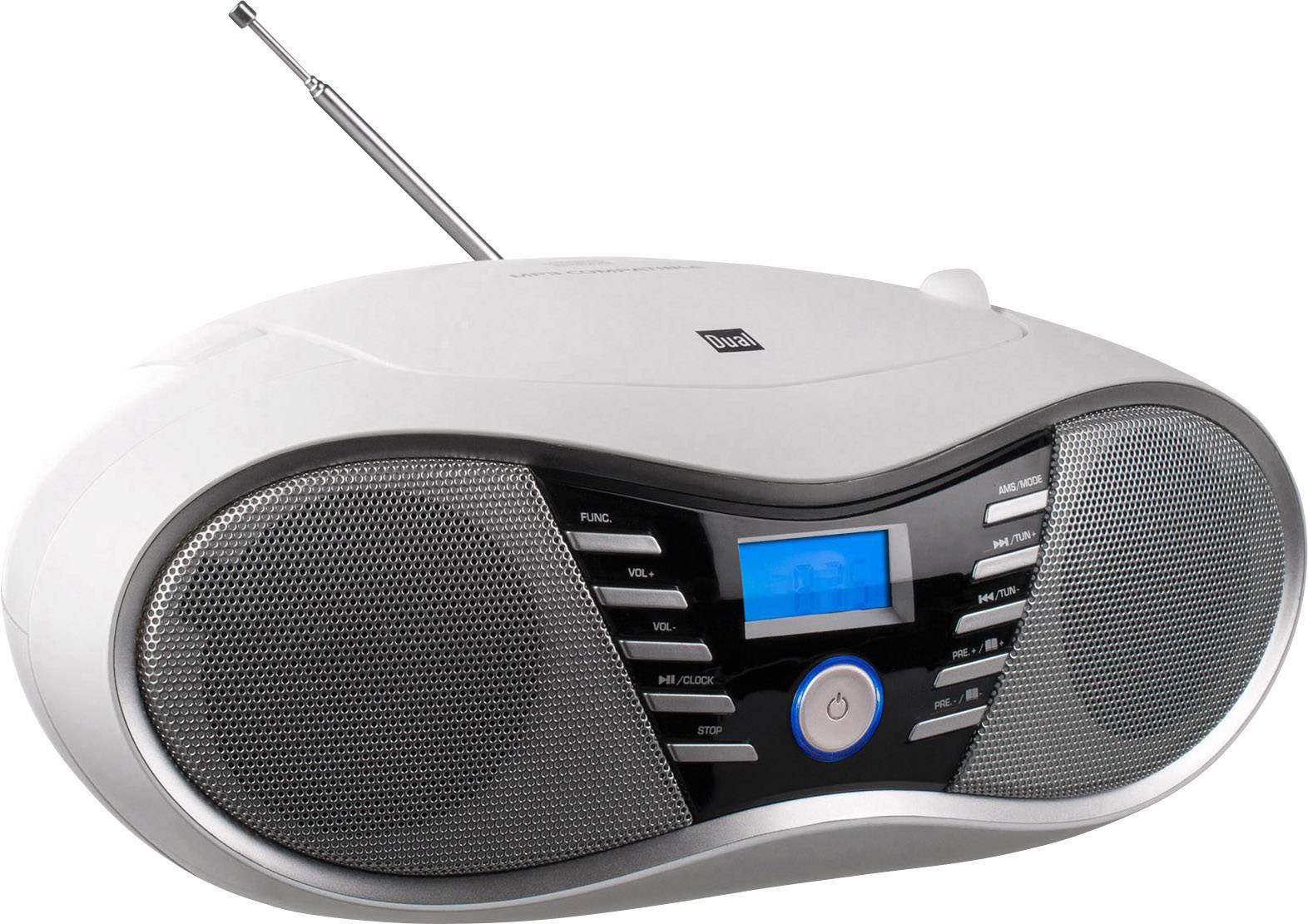 Dual P 60 BT  UKW AUX, Bluetooth®, USB   Weiß-3