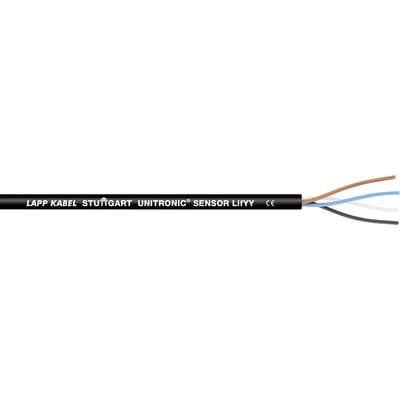 LAPP 7038900/500 Sensorleitung UNITRONIC® SENSOR LifYY 3 x 0.34 mm² Schwarz 500 m