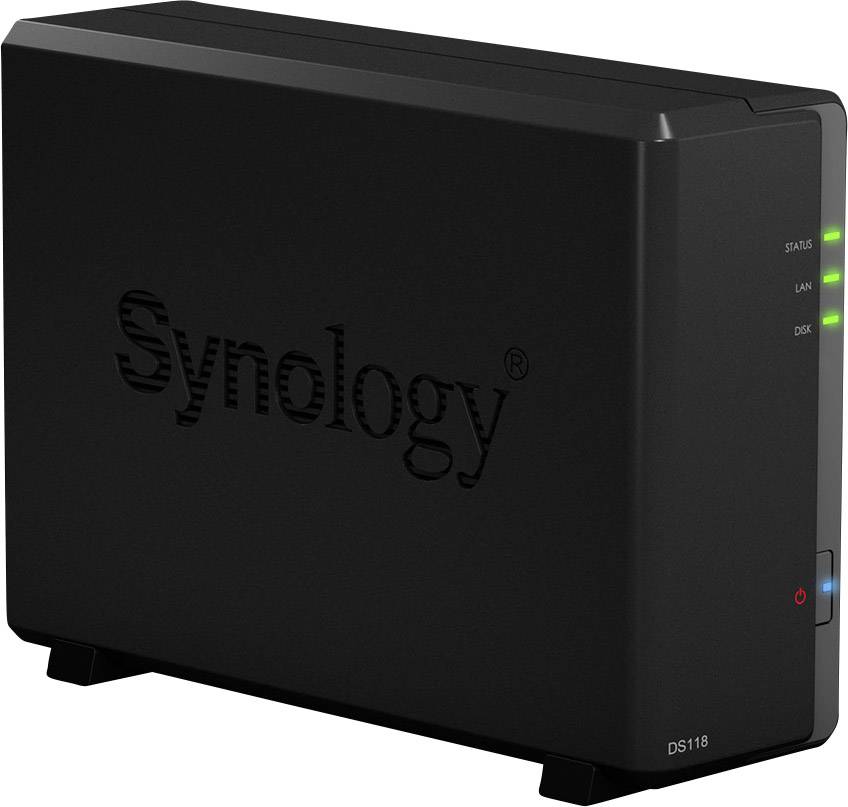 Synology Disk Station DS118 - NAS-Server - 1 Schächte - SATA 6Gb/s - RAM 1 GB - Gigabit Ethernet-2