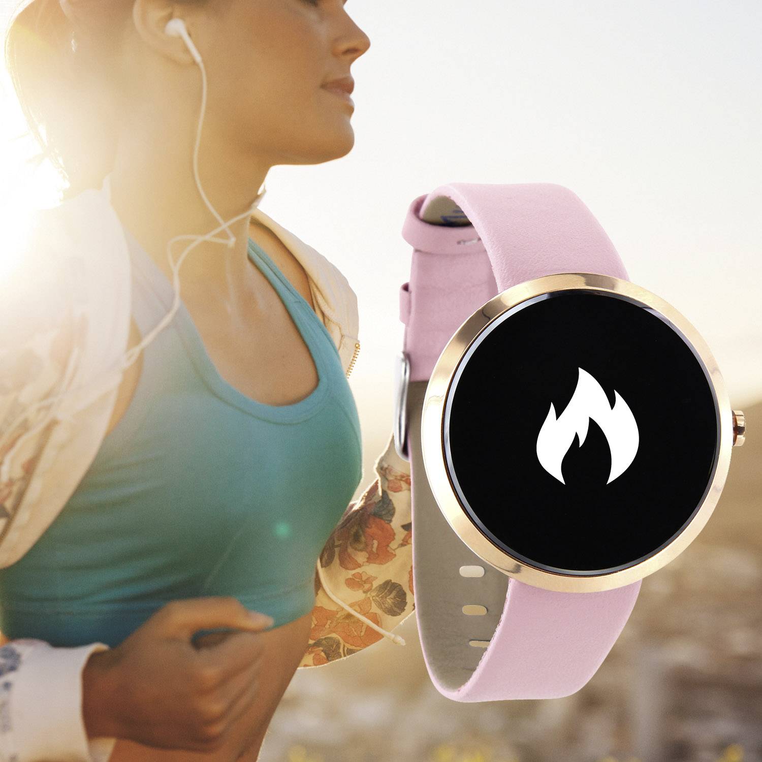 X-WATCH Siona XW Fit Smartwatch Rose-8