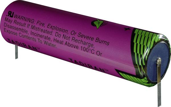 Tadiran Batteries SL-2790 T Spezial-Batterie DD U-Lötfahne Lithium 3.6 V 35000 mAh 1 St.