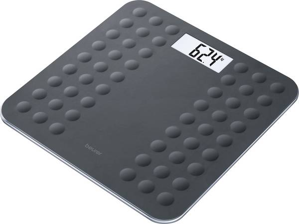 Beurer GS300 Personenwaage 756.08 digital Wägebereich (max.)=180 kg Schwarz