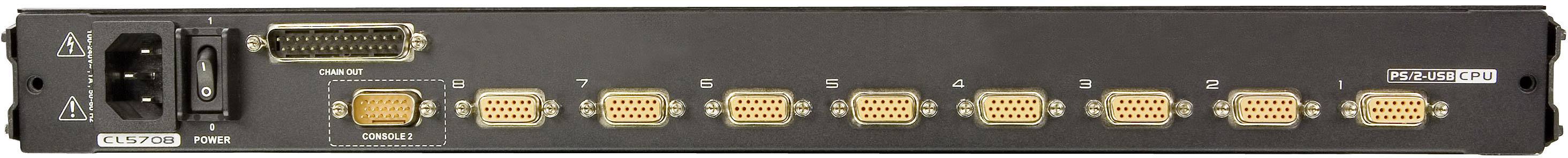 ATEN CL5708M-ATA-XG 8 Port KVM-Konsole PS/2 1280 x 1024 Pixel kaufen