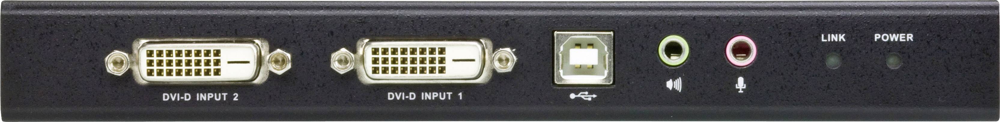 ATEN CE604 KVM Extender, 2x DVI, Audio, USB, RS232-2