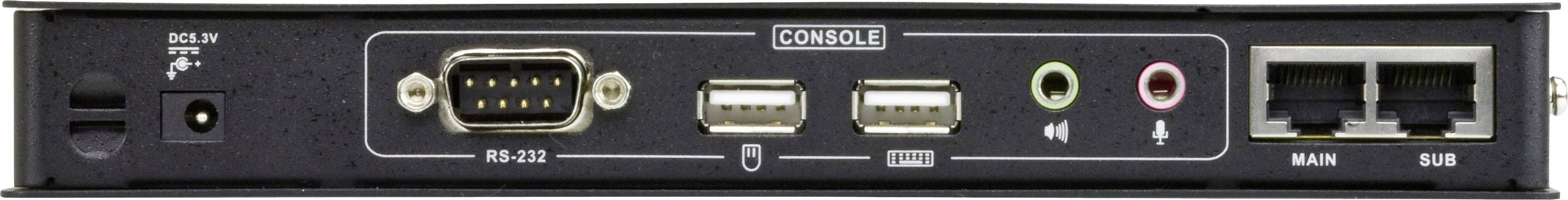 ATEN CE604 KVM Extender, 2x DVI, Audio, USB, RS232-6