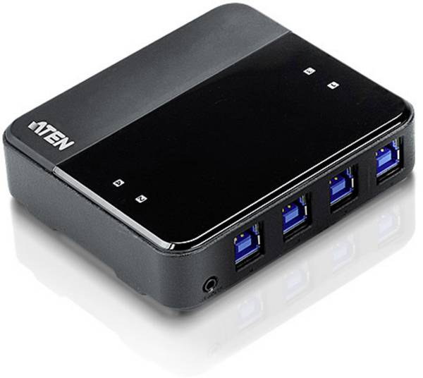 ATEN US434 USB 3.0-Peripheriegeräte-Switch mit 4Ports