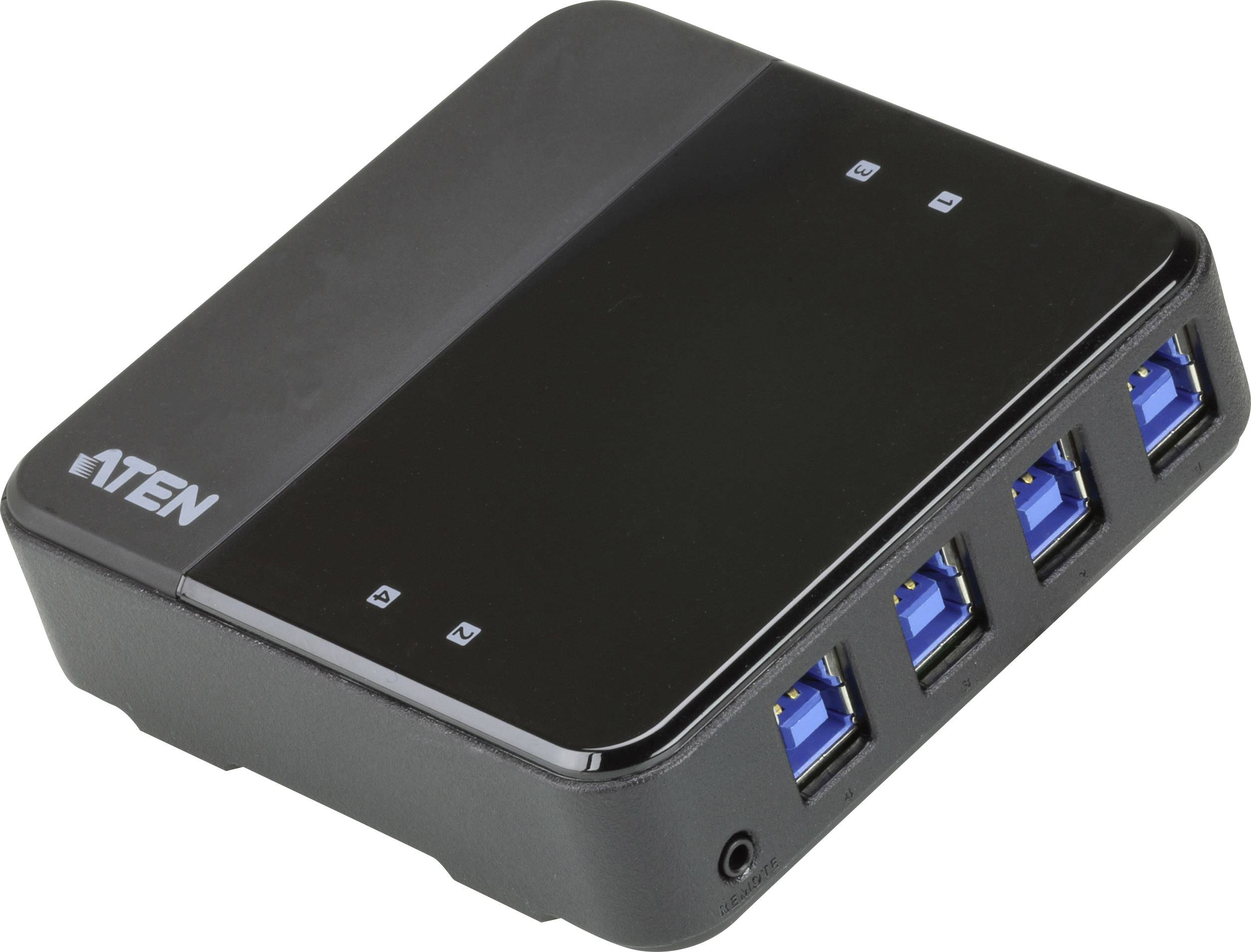 ATEN US434 USB 3.0-Peripheriegeräte-Switch mit 4Ports-4