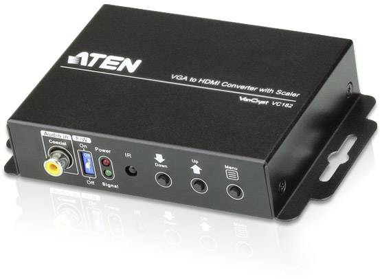 ATEN VC182 VGA zu HDMI Konverter mit Skalierfunktion-0