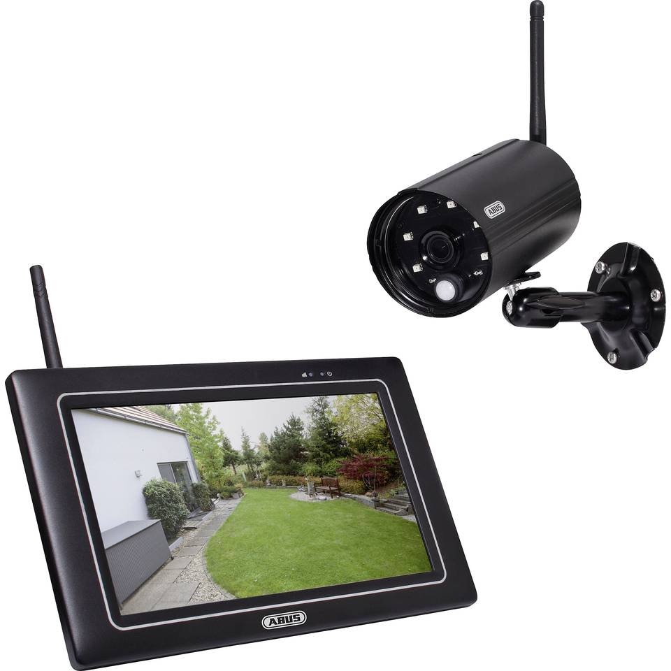 ABUS OneLook PPDF16000 Funk-Überwachungskamera-Set 4-Kanal ...