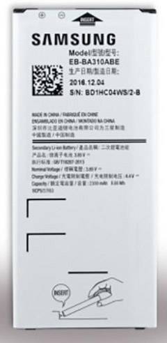 Samsung Handy-Akku Samsung Galaxy A3 (2016) B-Ware (beschädigte / fehlende Verpackung) 2300 mAh-1