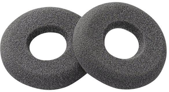Poly - Ohrpolster - Schwarz (Packung mit 2)-1