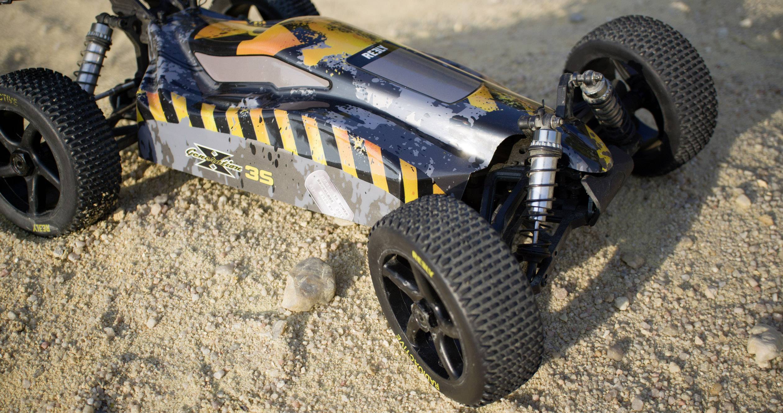 Reely Generation X 3S Brushless 1:8 XS RC Modellauto Elektro Buggy Allradantrieb (4WD) 100% RtR 2,4 GHz inkl. Akku, Lade-4