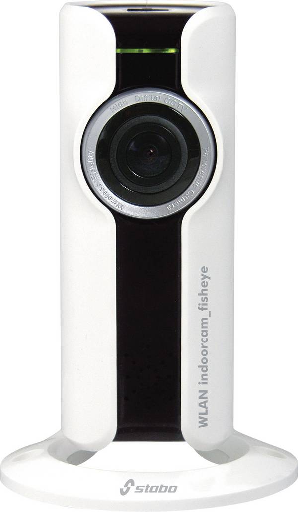 Stabo indoorcam_fisheye 51091 WLAN IP  Überwachungskamera  1280 x 720 Pixel
