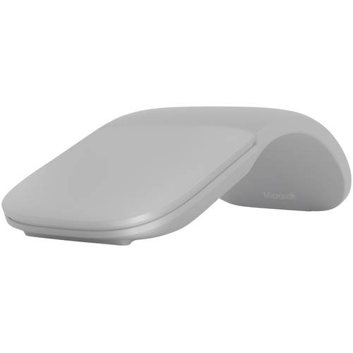 Microsoft Surface Arc Mouse Maus Bluetooth® Optisch Platin-Grau 2 Tasten 1000 dpi