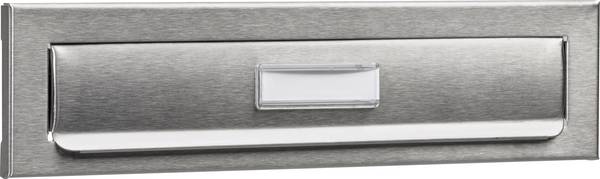 Burg Wächter 791Ni Porta Einwurfblende Edelstahl Nickel