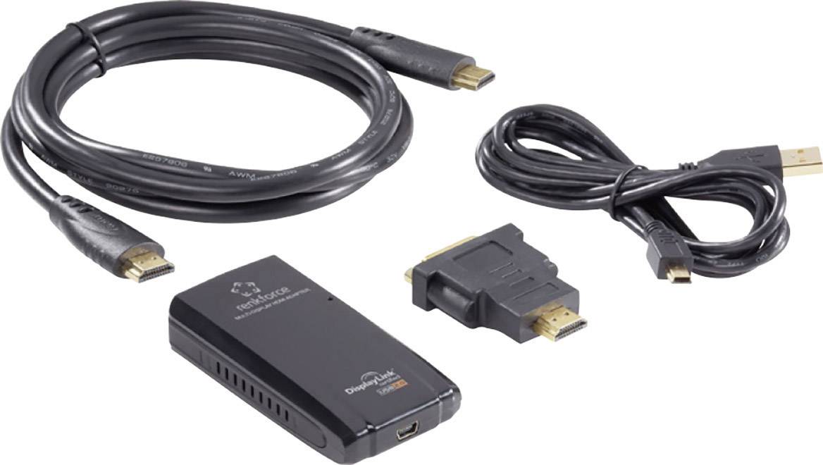 Renkforce Externe Grafikkarte USB-A (USB 2.0)-1