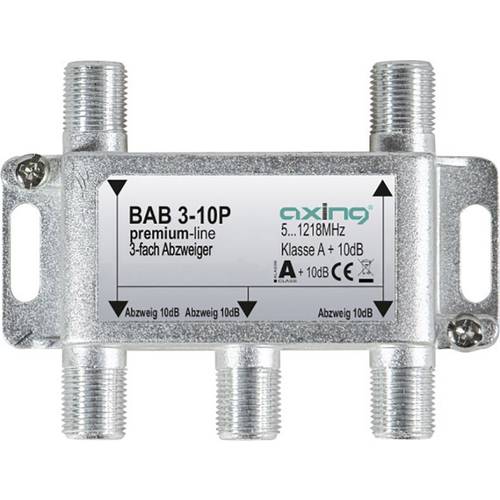 Axing BAB 3-10P Kabel-TV Abzweiger 3-fach 5 - 1218 MHz
