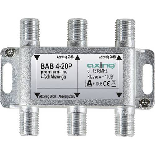 Axing BAB 4-20P Kabel-TV Abzweiger 4-fach 5 - 1218 MHz