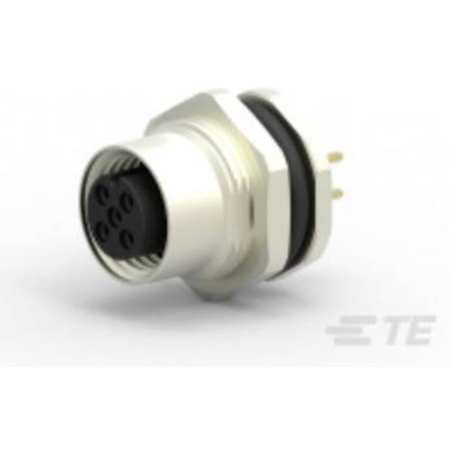 TE Connectivity T4141012051-000 Sensor-/Aktor-Einbausteckverbinder M12 Buchse, Einbau Polzahl Sensoren: 5 1 St.