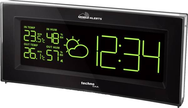 Techno Line MA10901 Funk-Wetterstation Anzahl Sensoren max. 1