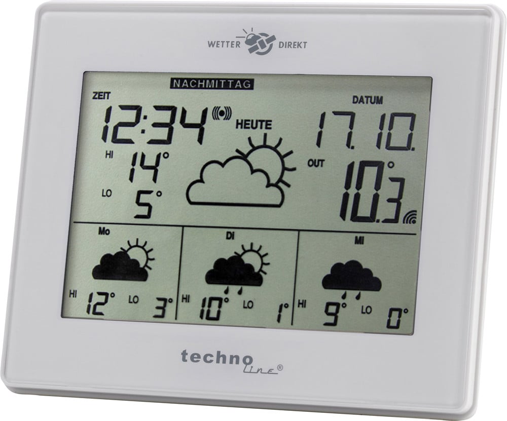 wetterstation mit 4 tage vorhersage