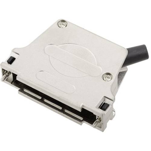 encitech D45ZF37-RG-K 7960-0206-14 D-SUB Gehäuse Polzahl: 37 Vollmetall 45 ° Silber 1 St.