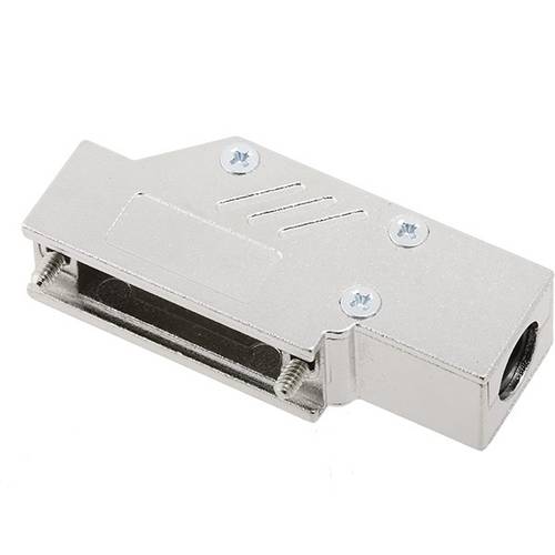 encitech DCMR15-ULP 1060-0135-02 D-SUB Gehäuse Polzahl: 15 Vollmetall 90 ° Silber 1 St.