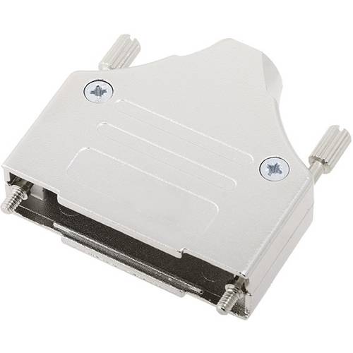 encitech MHDM25-K 6560-0136-03 D-SUB Gehäuse Polzahl: 25 Vollmetall 180 ° Silber 1 St.