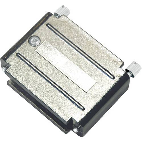 encitech DAPK25-JS/MET 6211-0100-43 D-SUB Adaptergehäuse Polzahl: 25 Kunststoff, metallisiert Silber 1 St.