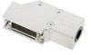 encitech DCMR09-FK-K 6560-0501-01 D-SUB Gehäuse Polzahl: 9 Vollmetall 90 ° Silber 1 St.