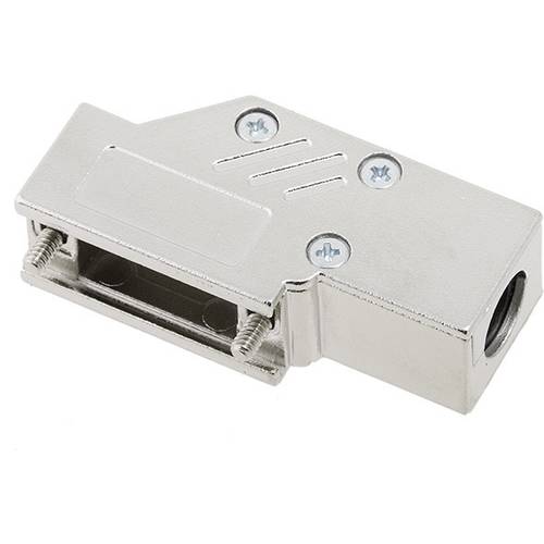 encitech DCMR09-ULP 1060-0135-01 D-SUB Gehäuse Polzahl: 9 Vollmetall 90 ° Silber 1 St.