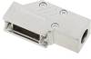 encitech DCMR09-ULP 1060-0135-01 D-SUB Gehäuse Polzahl: 9 Vollmetall 90 ° Silber 1 St.