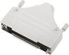 encitech MHDM37-K 6560-0136-04 D-SUB Gehäuse Polzahl: 37 Vollmetall 180 ° Silber 1 St.