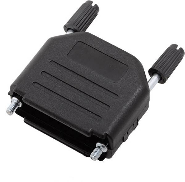 encitech DPPK15-BK-K 6260-0101-02 D-SUB Gehäuse Polzahl: 15 Kunststoff 180 ° Schwarz 1 St.