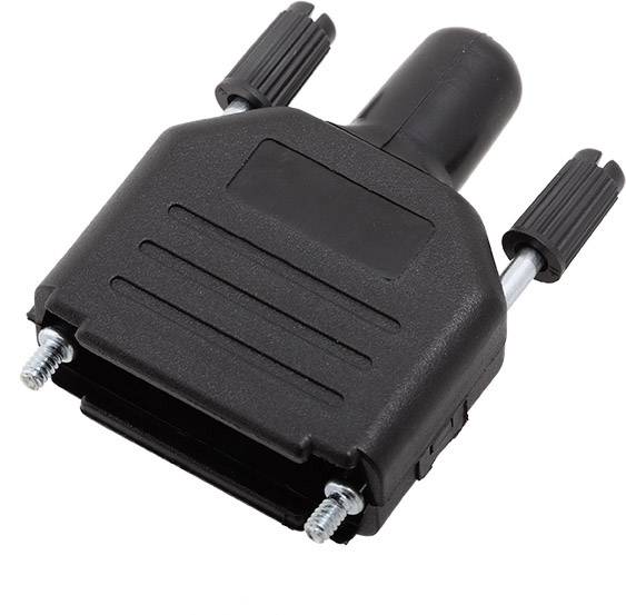 encitech DPPK15-BK-RG-K 6260-0101-52 D-SUB Gehäuse Polzahl: 15 Kunststoff 180 ° Schwarz 1 St.