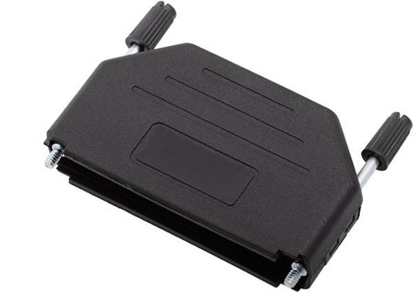 encitech DPPK37-BK-K 6260-0101-04 D-SUB Gehäuse Polzahl: 37 Kunststoff 180 ° Schwarz 1 St.