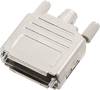 encitech DPPK-M-15-K 6260-0105-02 D-SUB Gehäuse Polzahl: 15 Kunststoff, metallisiert 180 ° Silber 1 St.