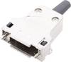 encitech DTZK25-RG-K DTZK25-RG-K D-SUB Gehäuse Polzahl: 25 Vollmetall 180 ° Silber 1 St.