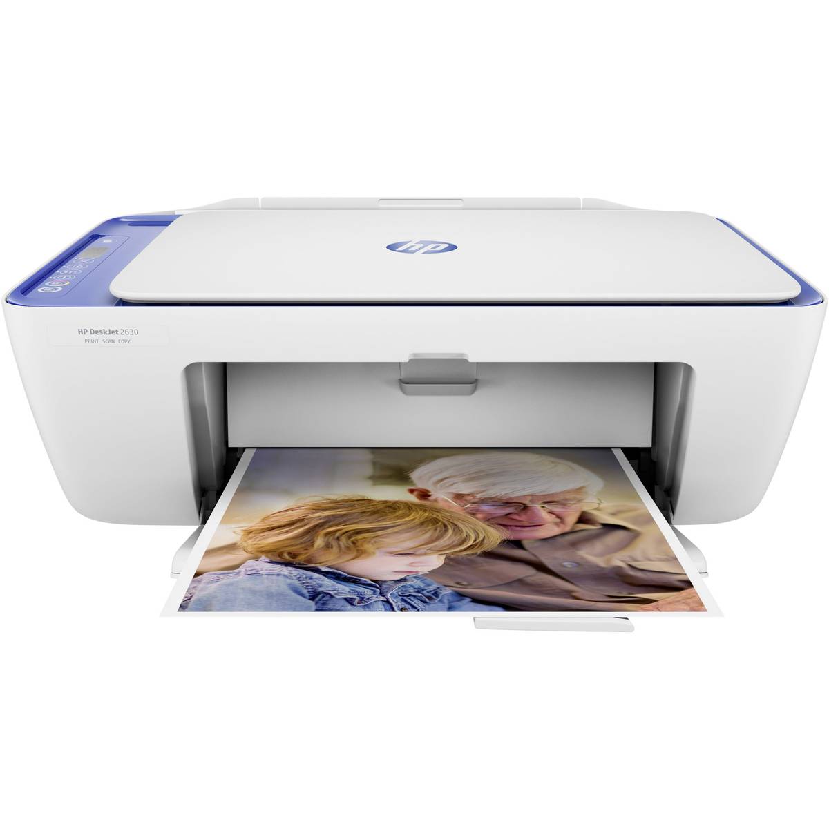 HP DeskJet 2630 All-in-One Farb Tintenstrahl Multifunktionsdrucker A4 Drucker, Scanner, Kopierer drucker wlan einzelpatronen