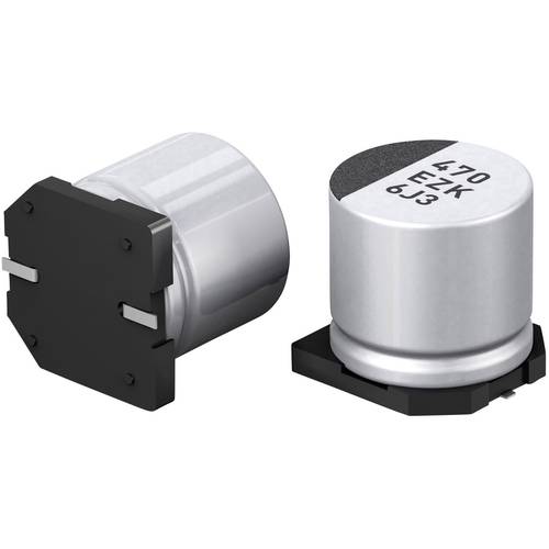 Thumbnail - Panasonic Elektrolyt-Kondensator SMD 47 µF 25 V 20 % (Ø x H) 5 mm x 5.8 mm 1 St.
