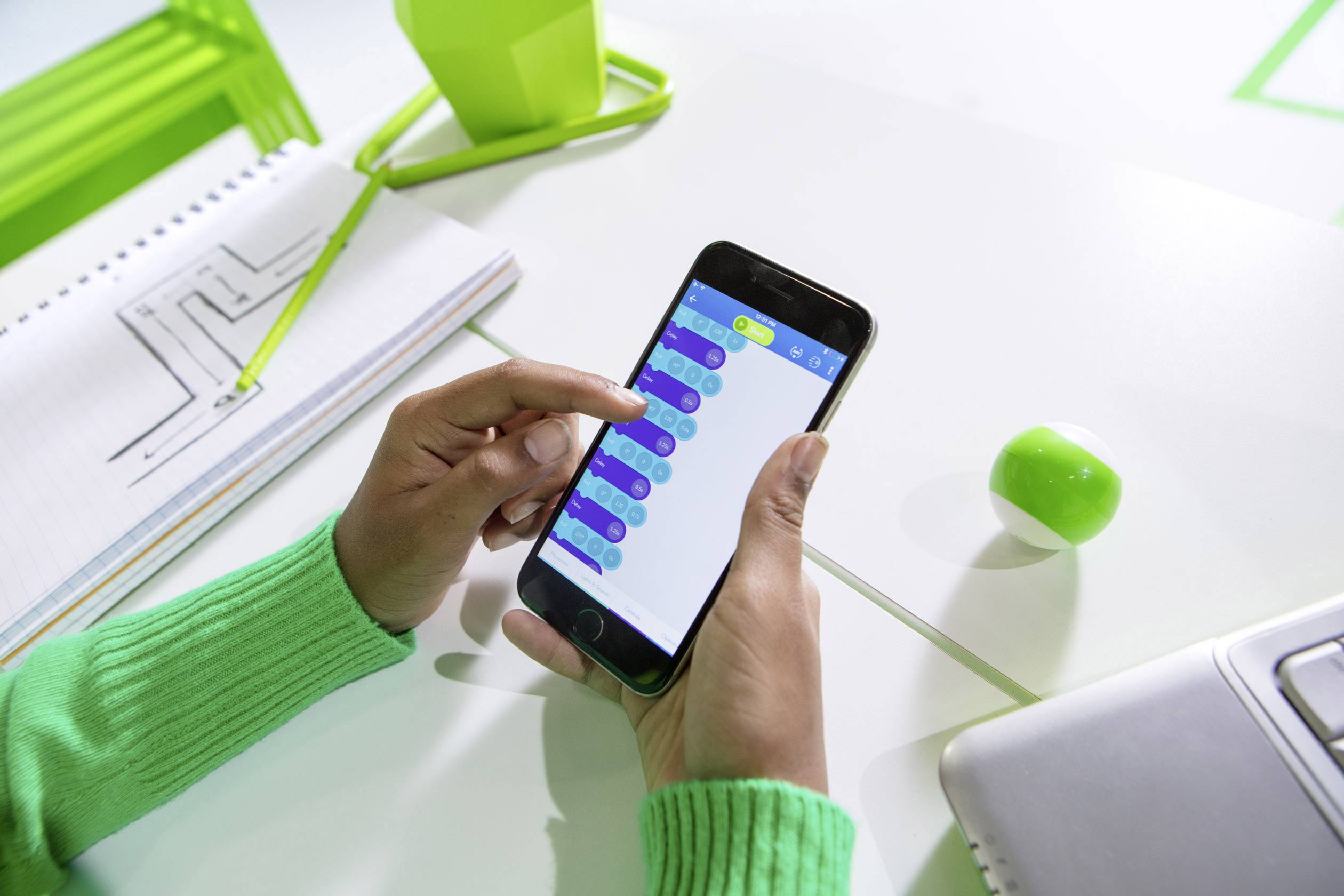 Sphero M001GRW Mini Experimentierkasten-2