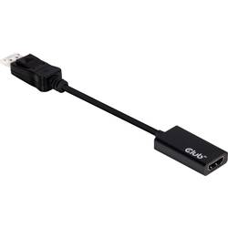 Image of club3D CAC-1056 DisplayPort Adapter [1x DisplayPort Stecker - 1x HDMI-Buchse] Schwarz Ultra HD (4k) HDMI
