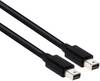 club3D Mini-DisplayPort Anschlusskabel Mini DisplayPort Stecker, Mini DisplayPort Stecker 2.00 m Schwarz CAC-1164 8K UHD DisplayPort-Kabel