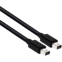 Image of club3D Mini-DisplayPort Anschlusskabel Mini DisplayPort Stecker, Mini DisplayPort Stecker 2.00 m Schwarz CAC-1164