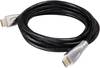 club3D HDMI Anschlusskabel HDMI-A Stecker, HDMI-A Stecker 1.00 m Schwarz, Silber CAC-1311 4K UHD, Folienschirm, UL-zertifiziert, beidseitig verwendbarer Stecker HDMI-Kabel