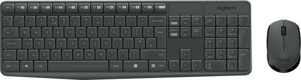 Logitech MK235 - Tastatur-und-Maus-Set - kabellos